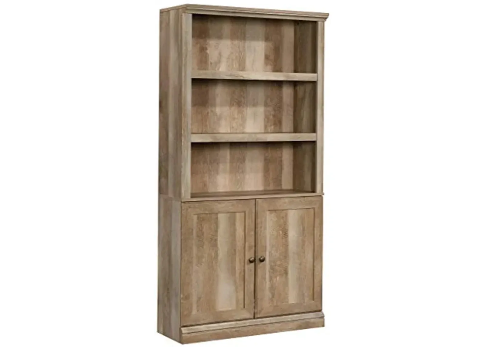 Sauder Anda Norr Display Cabinet/ Pantry cabinets, Lintel Oak finish