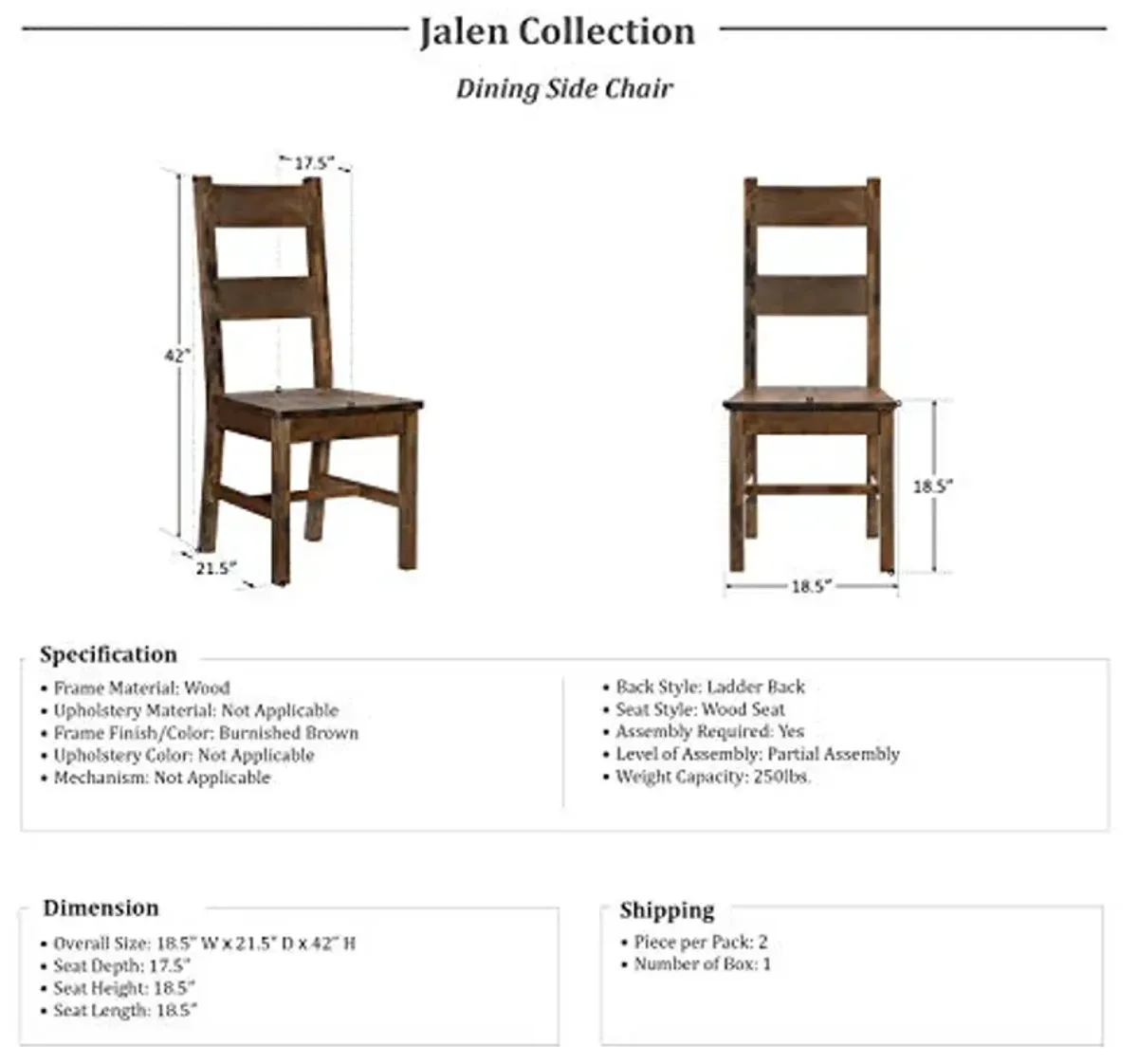 Lexicon Jalen Dining Chair