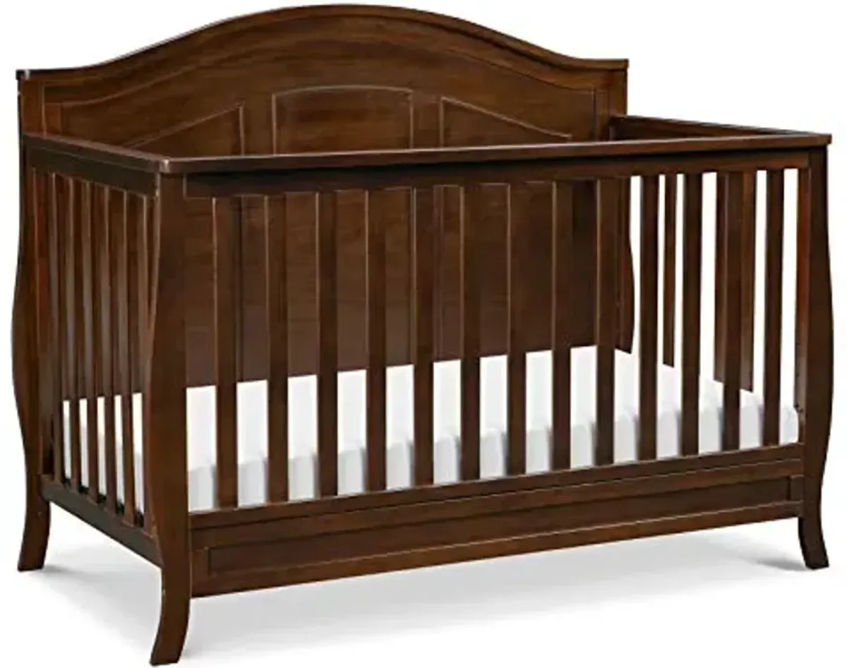 DaVinci Emmett 4-in-1 Convertible Crib in Espresso, Greenguard Gold Certified