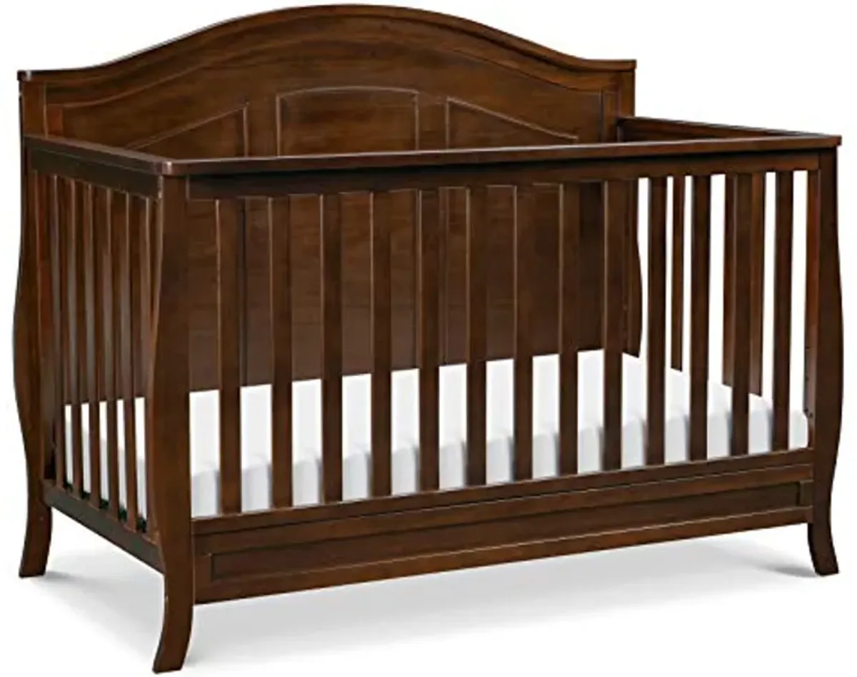 DaVinci Emmett 4-in-1 Convertible Crib in Espresso, Greenguard Gold Certified