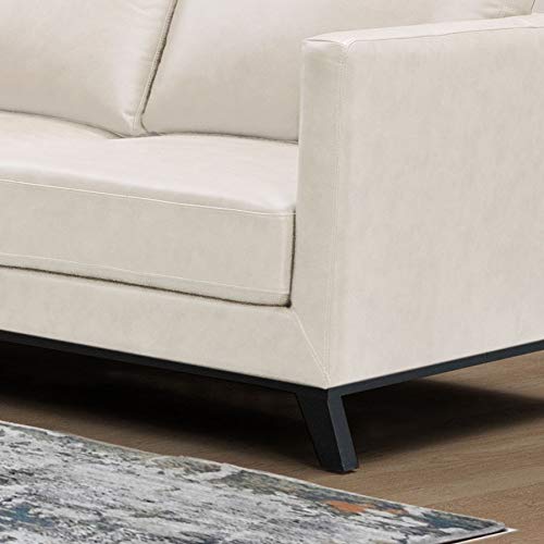 Abbyson Living MidCentury Modern Premium Top Grain Leather 3Piece