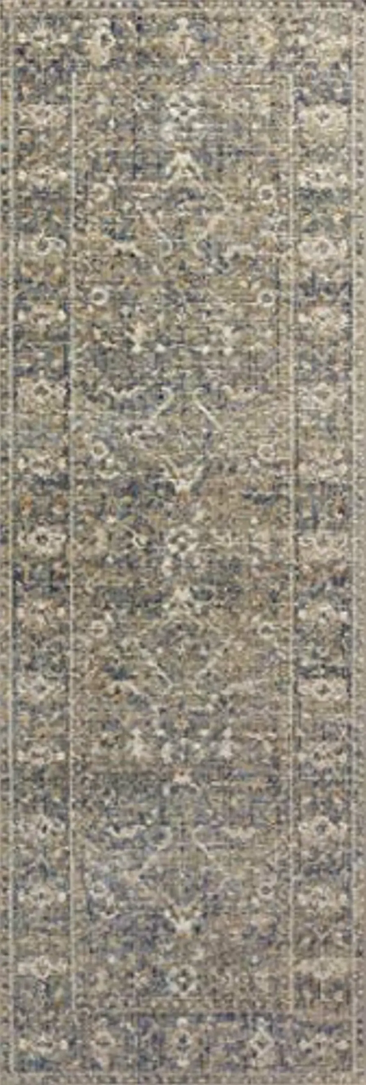 Loloi Chris Loves Julia x Rosemarie Collection ROE-03 Sand/Lagoon 5' x 7'-10" Area Rug