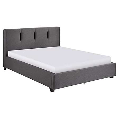 Lexicon Woodwell Platform Bed, Full, Graphite