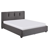 Lexicon Woodwell Platform Bed, Queen, Graphite