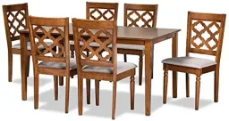 Grey/Walnut Brown color