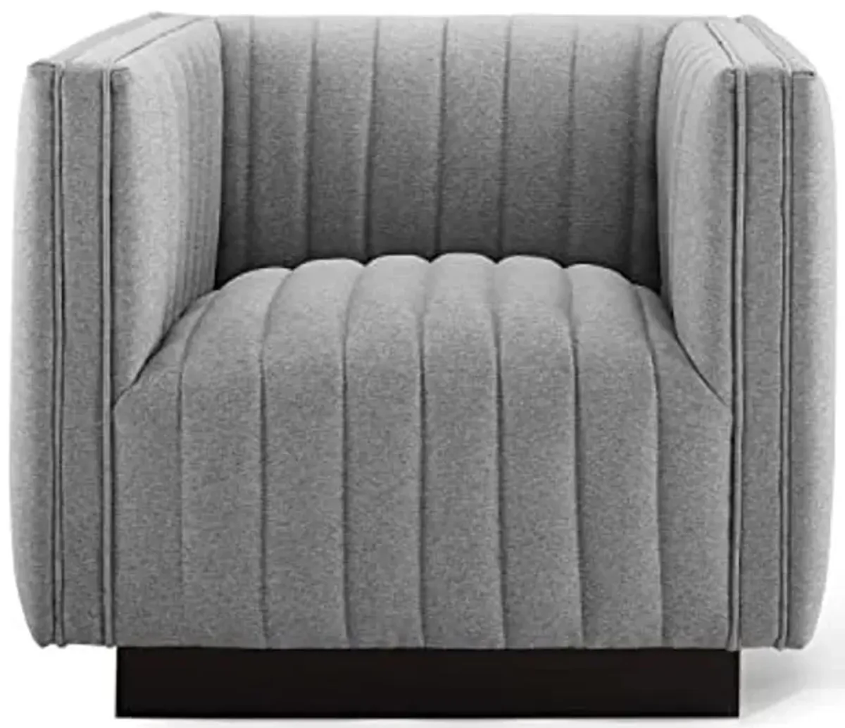 Modway Conjure Chairs, Light Gray