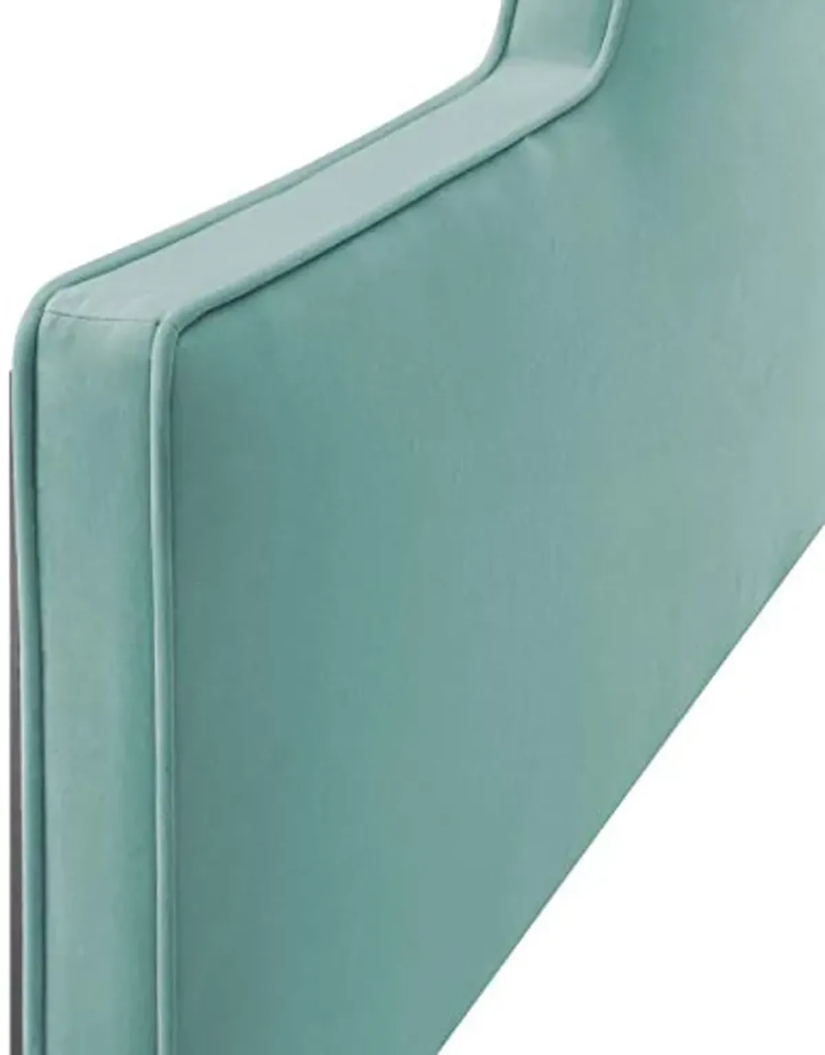 Modway Dawn Performance Velvet Headboard, Twin, Mint