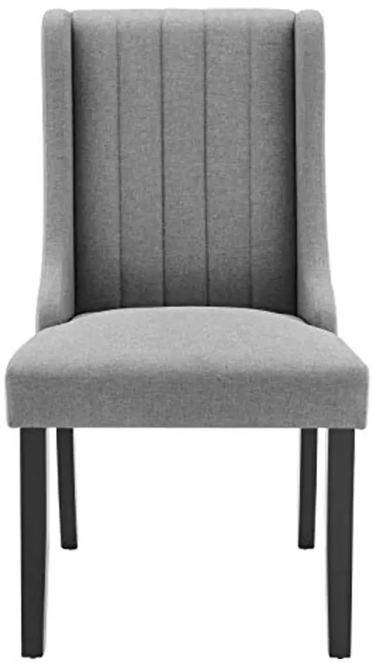 Modway EEI-4245-LGR Renew Parsons Fabric Dining Side Chairs - Set of 2, Light Gray