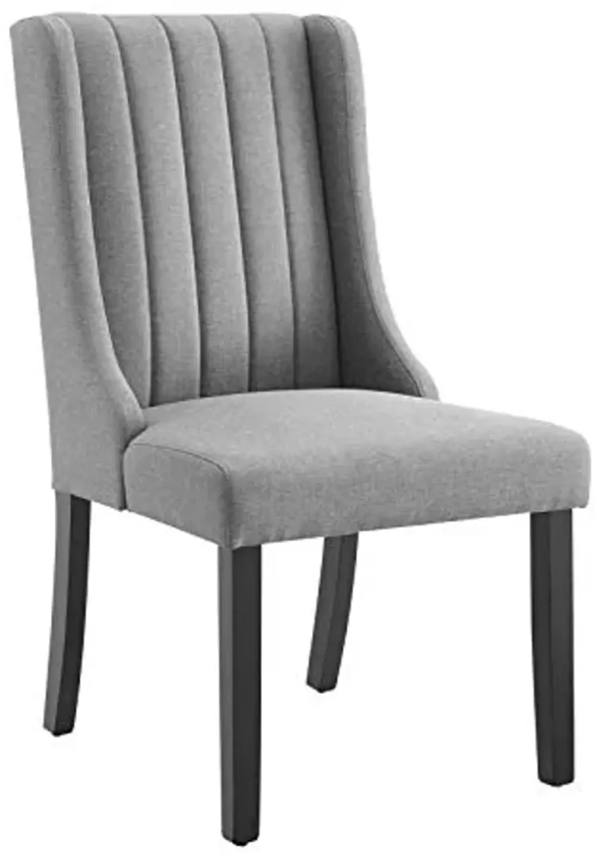 Modway EEI-4245-LGR Renew Parsons Fabric Dining Side Chairs - Set of 2, Light Gray