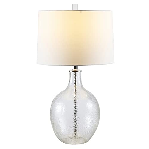 Safavieh Lighting Collection Nadine Clear Glass 26inch Bedroom Living