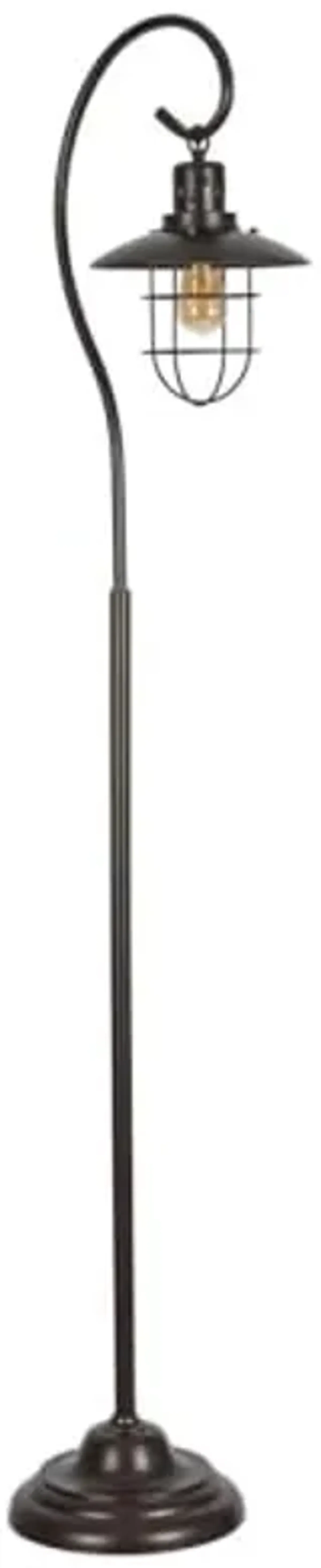 Safavieh Lighting Collection Archie 68-inch Black Iron Lantern Floor Lamp (LED Bulb Included) FLL4090A