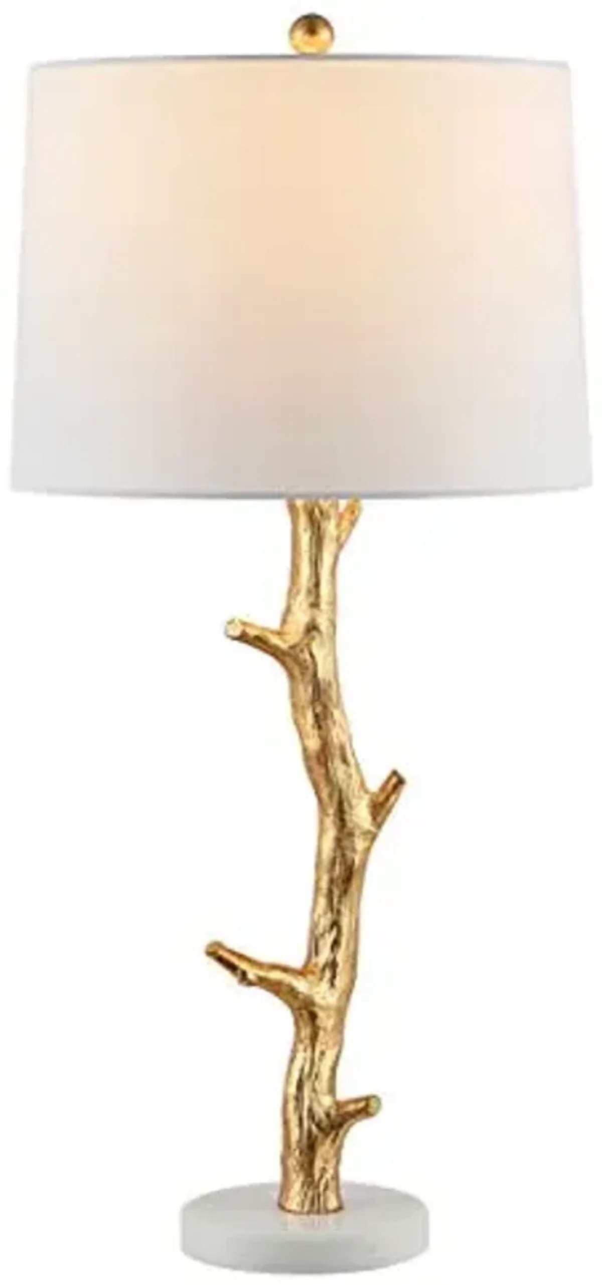 SAFAVIEH Lighting Collection Olenna Gold Tree Branch 30-inch Bedroom Living Room Home Office Desk Nightstand Table Lamp (LED Bulb Included)