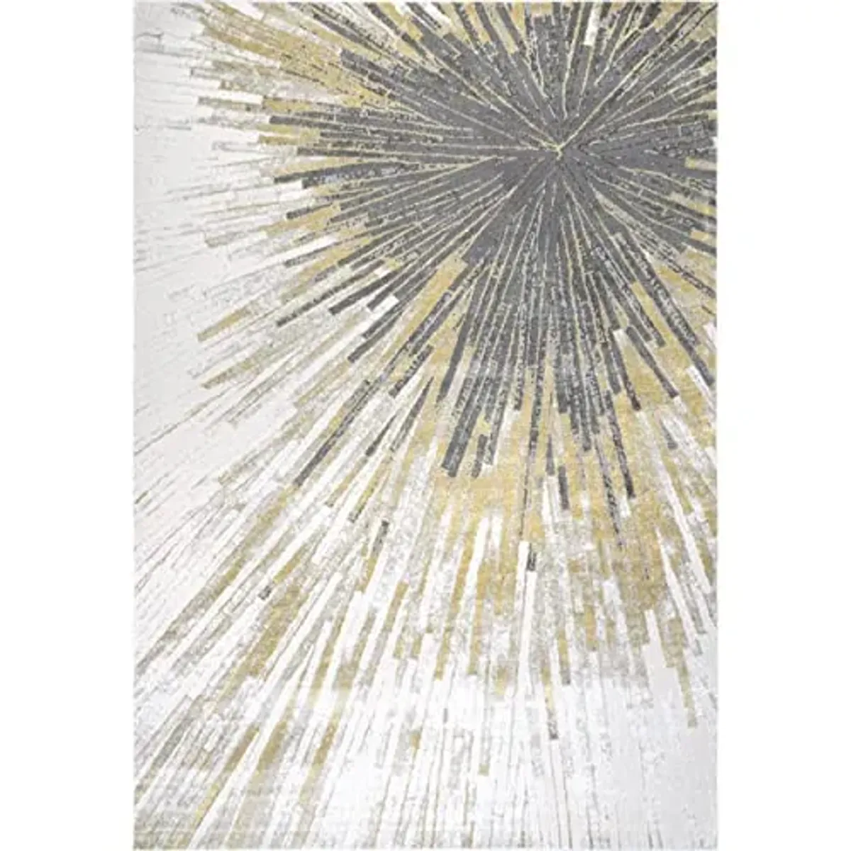 nuLOOM Amaya Abstract Area Rug, 8x10, Gold