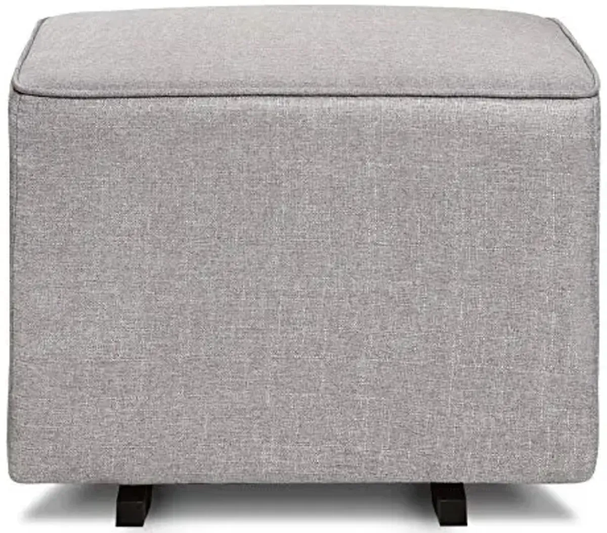 DaVinci Universal Gliding Ottoman in Misty Grey, Greenguard Gold & CertiPUR-US Certified
