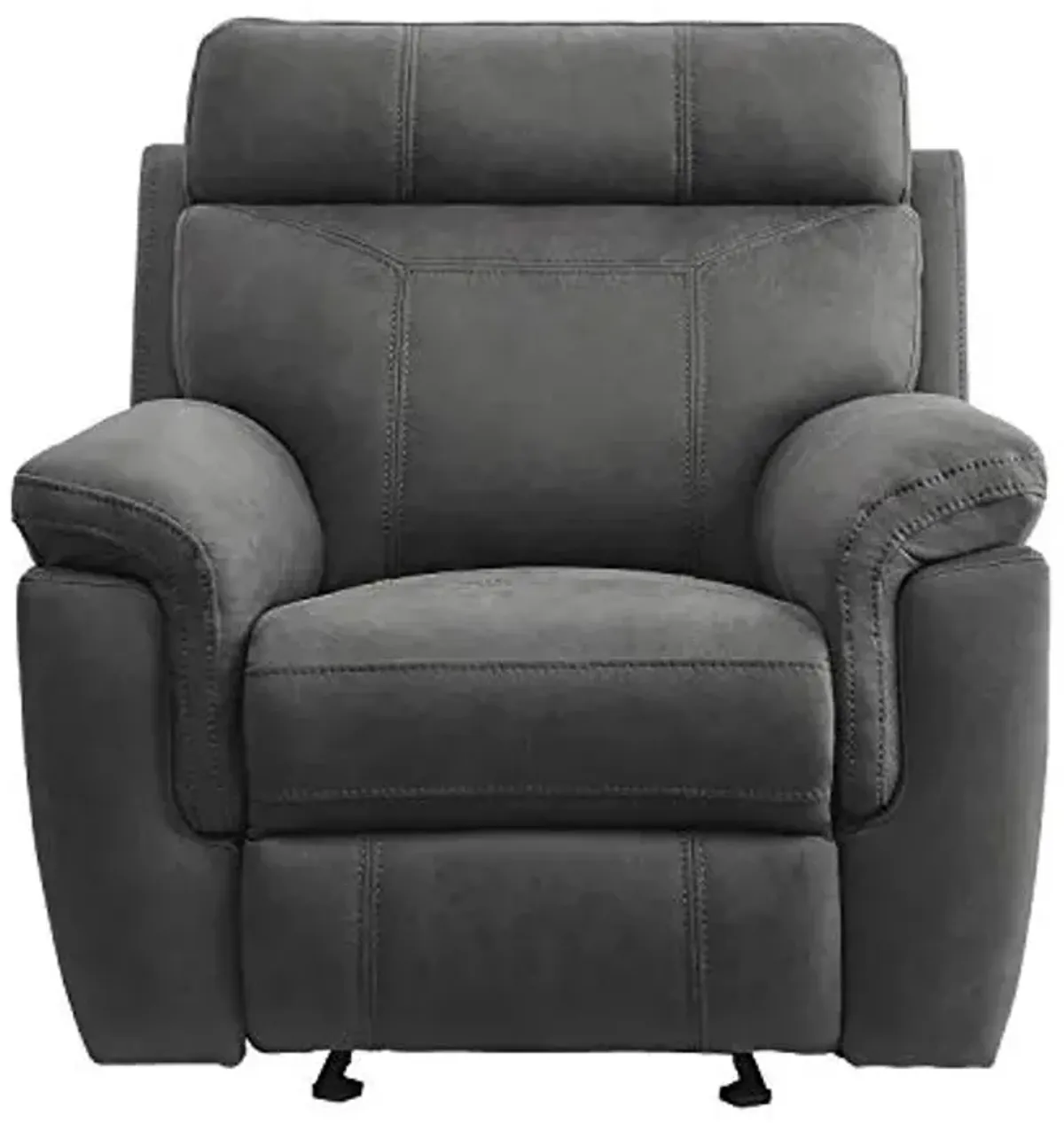 Lexicon Valois Glider Recliner, Gray