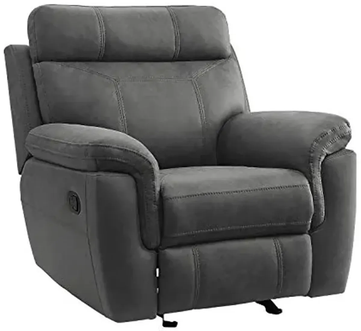 Lexicon Valois Glider Recliner, Gray