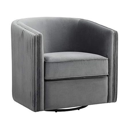 Lexicon Inara Swivel Chair, Gray