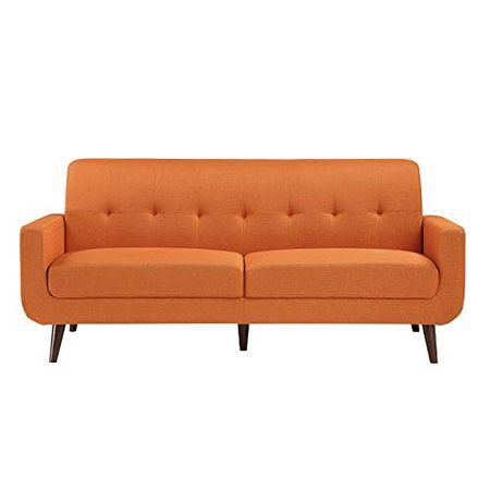 Lexicon Linville Living Room Sofa, Orange