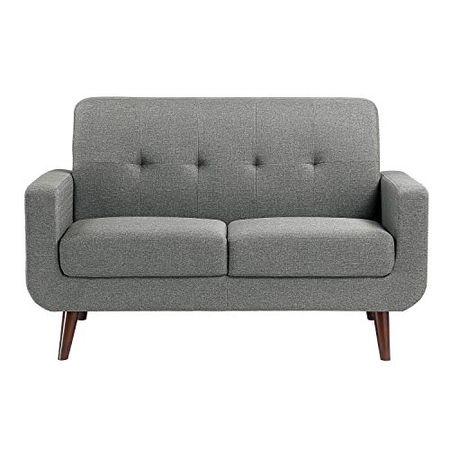 Lexicon Linville Living Room Loveseat, Gray