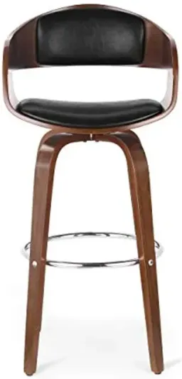 Midnight Black + Chrome + Walnut color