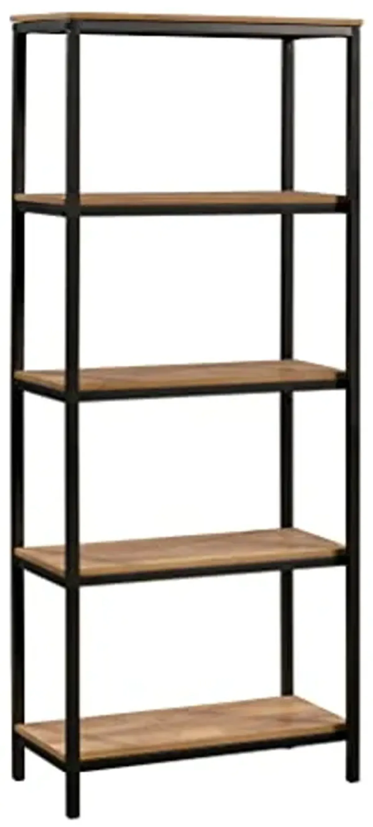 Sauder North Avenue Tall 4-Shelf Bookcase/ Book shelf, Sindoori Mango finish