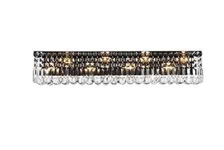 Elegant Lighting Value Maxime 36 inch Black Wall Sconce