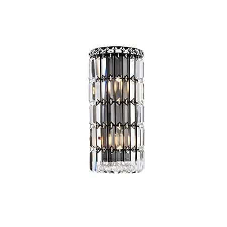 Elegant Lighting Value Maxime 8 inch Black Wall Sconce