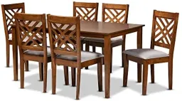 Grey/Walnut Brown color