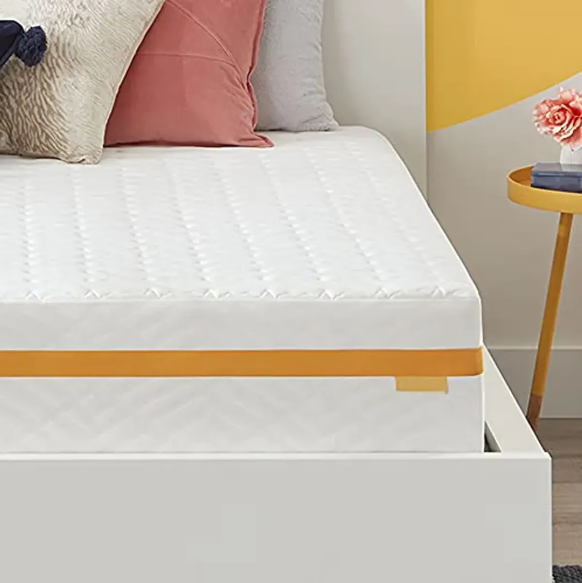 Simmons - Hybrid Gel Memory Foam Mattress - 10 Inch, Twin XL Size, Medium Feel, Individually Wrapped Coils, Moisture Wicking Cover, CertiPur-US Certified, 100-Night Trial