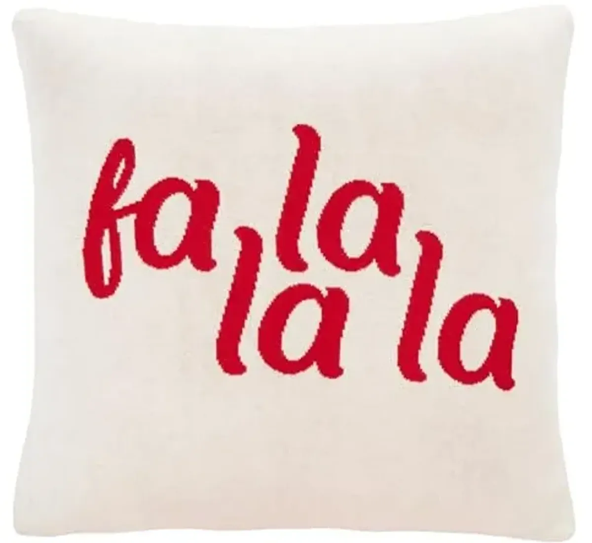 SAFAVIEH Home Collection Carols 20-inch Red Christmas Decorative Accent Pillow HOL3002A-2020