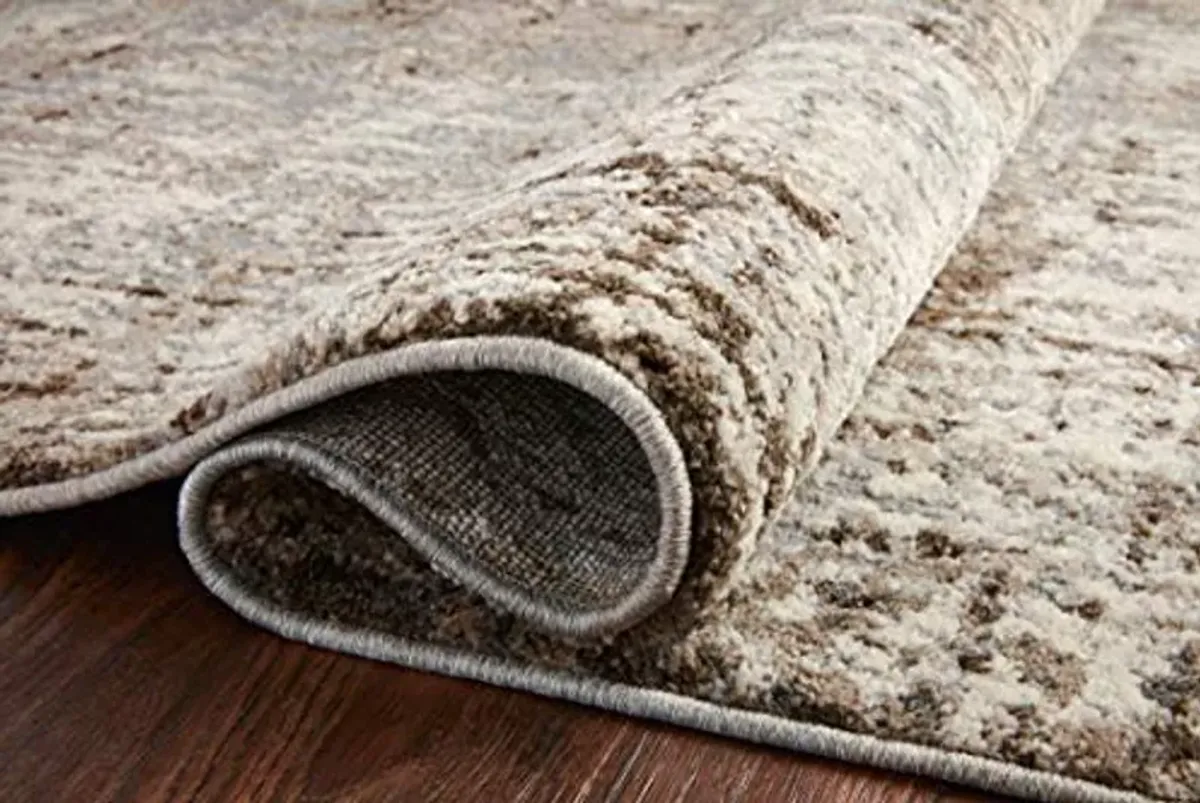 Loloi II Austen Collection AUS-01 Natural/Mocha 2'-4" x 10' Runner Rug