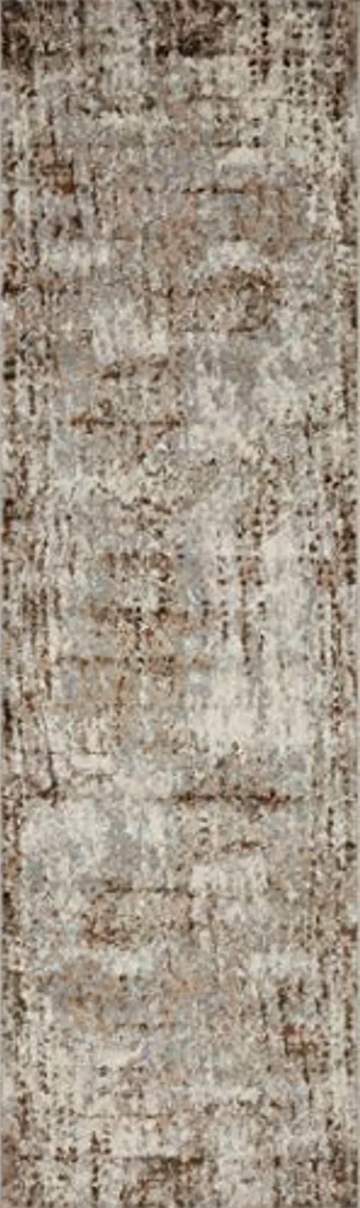 Loloi II Austen Collection AUS-01 Natural/Mocha 2'-4" x 10' Runner Rug