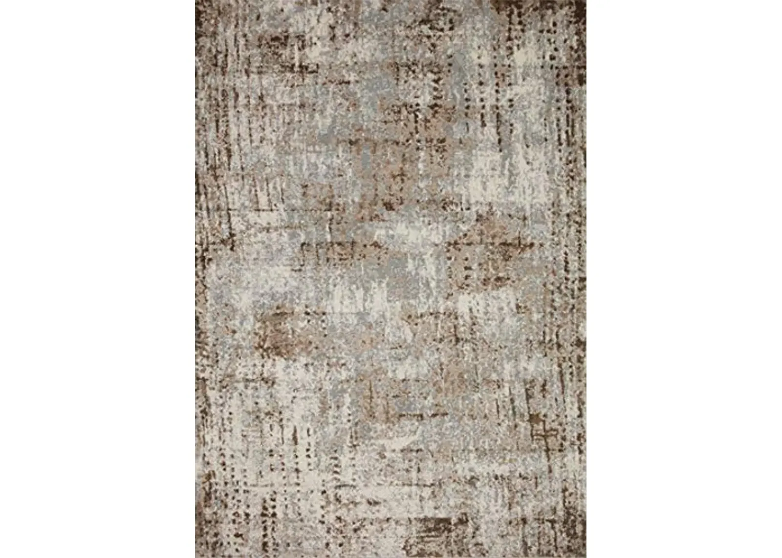 Loloi II Austen Collection AUS-01 Natural/Mocha 2'-4" x 10' Runner Rug