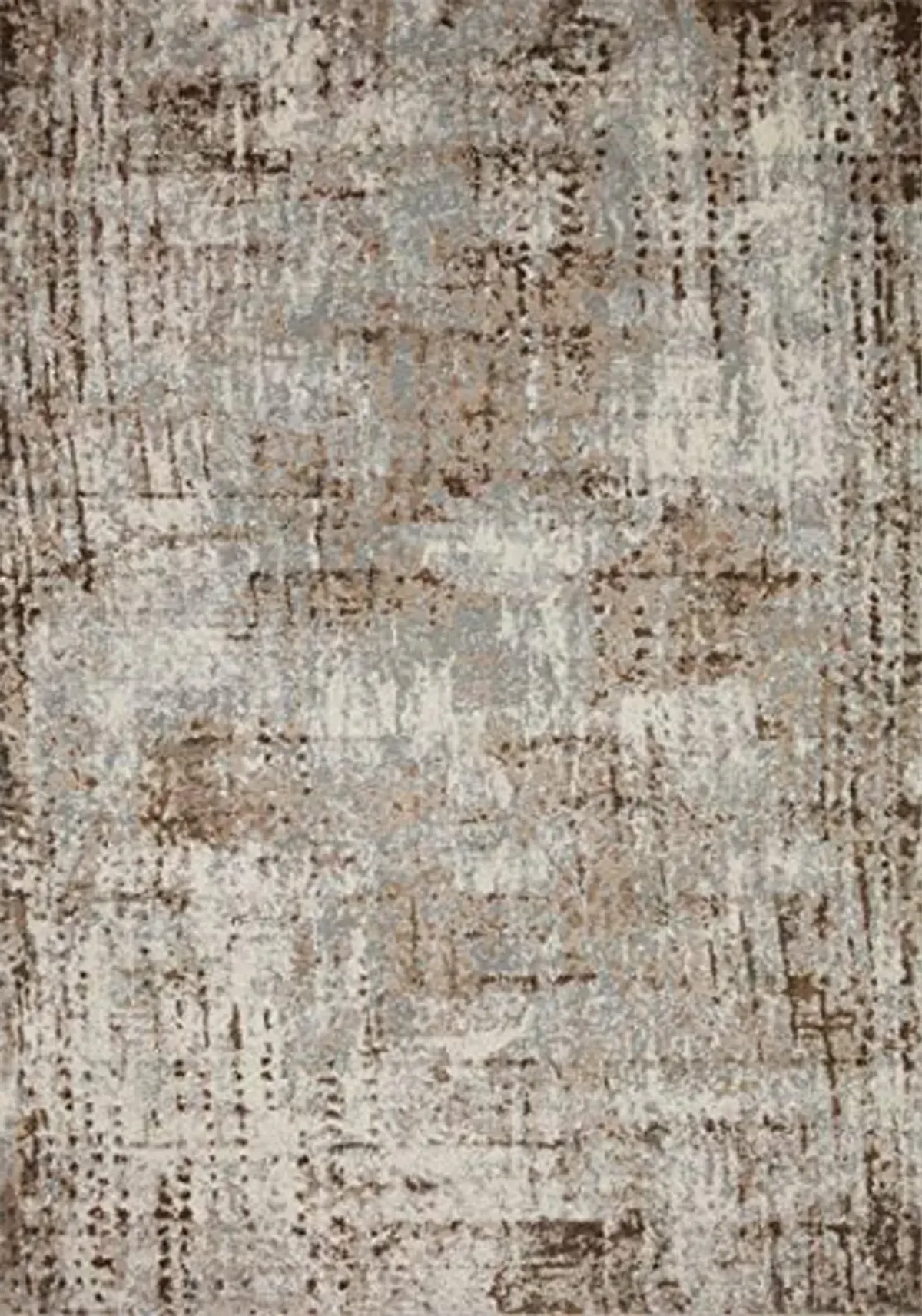 Loloi II Austen Collection AUS-01 Natural/Mocha 2'-4" x 10' Runner Rug