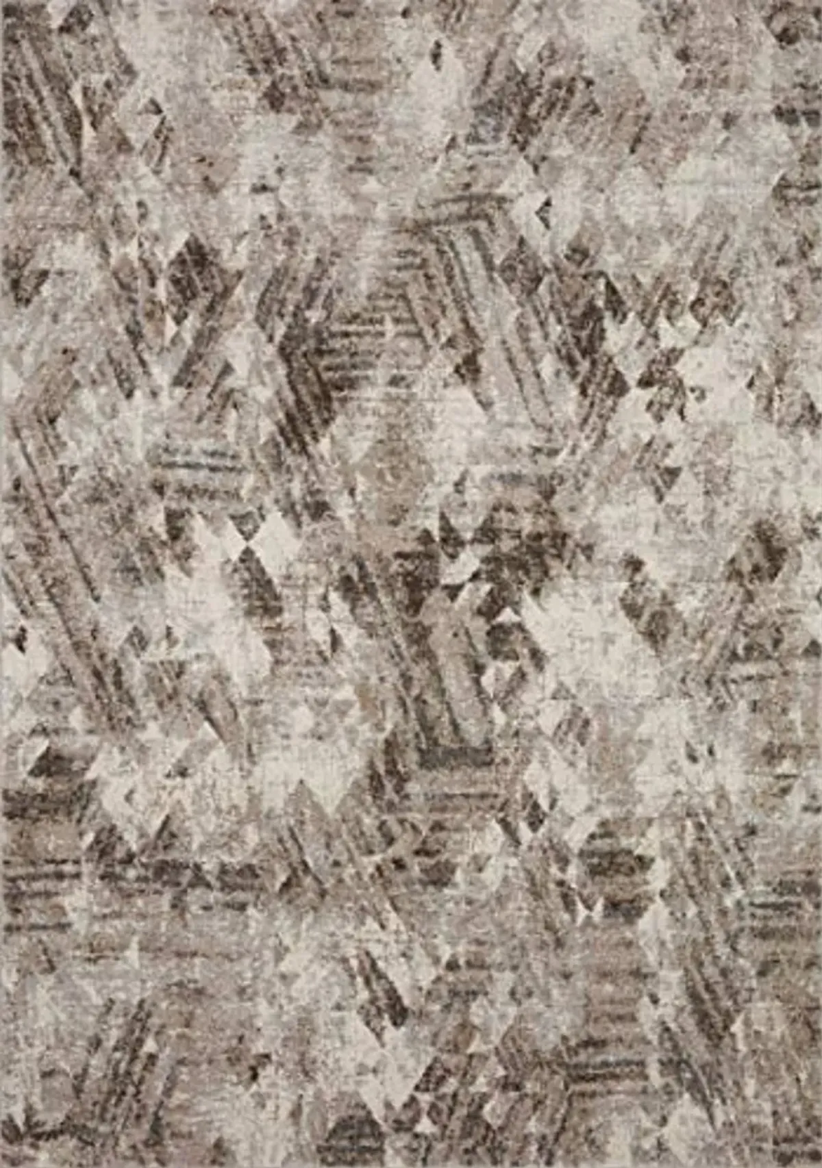 Loloi II Austen Collection AUS-03 NATURAL / MOCHA, Contemporary 2'-4" x 8'-0" Runner