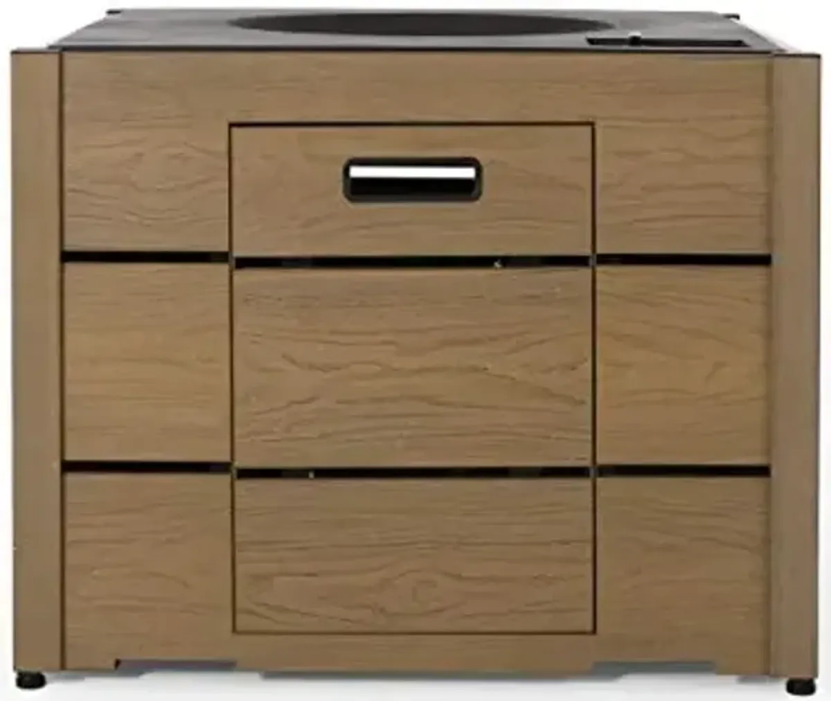 Christopher Knight Home Archie Outdoor 40,000 BTU Square Fire Pit, Brown