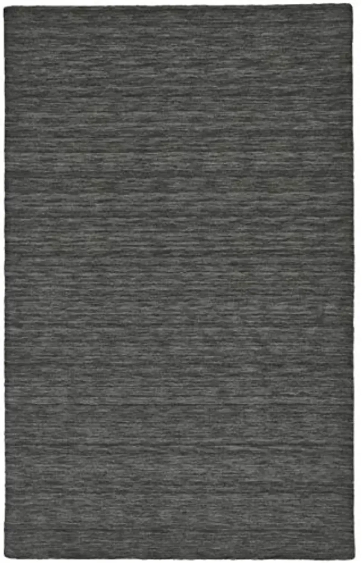 Feizy Rugs - Luna Collection, Contemporary Solid Color Area Rug - Charcoal 2' x 3'