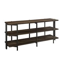 Sauder North Avenue Credenza, for TVs up to 54", Smoked Oak Finish