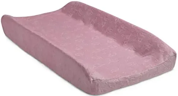 Serta Perfect Sleeper Contoured Changing Pad with Plush Cover, Pink
