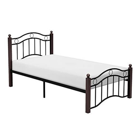 Lexicon Baldwin Metal Platform Bed, Twin, Black