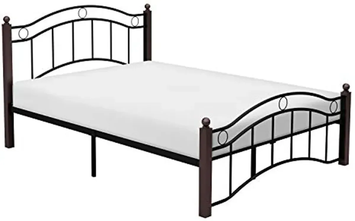 Lexicon Baldwin Metal Platform Bed, Full, Black