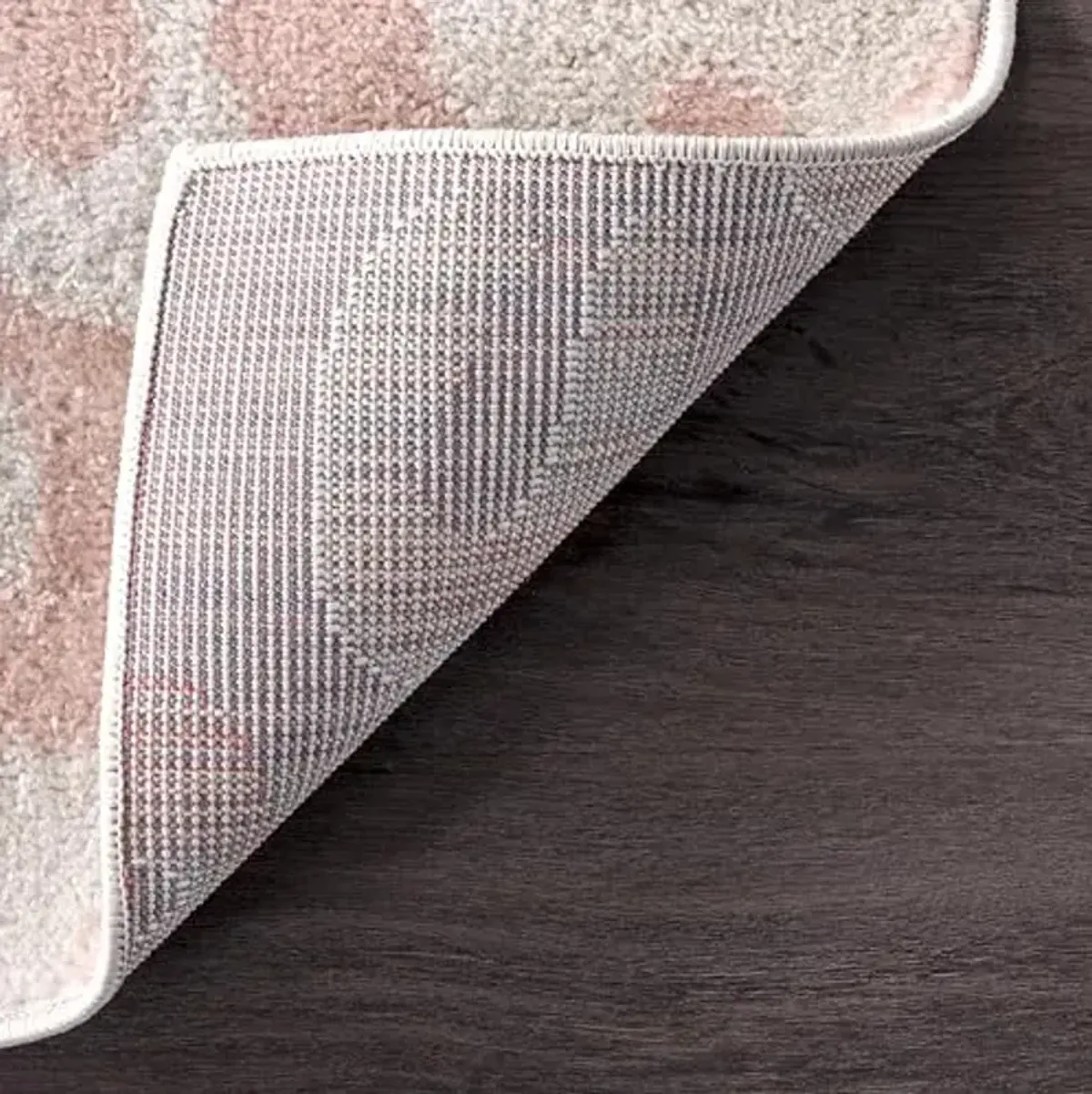 nuLOOM Annette Modern Leopard Print Area Rug, 5x7, Baby Pink