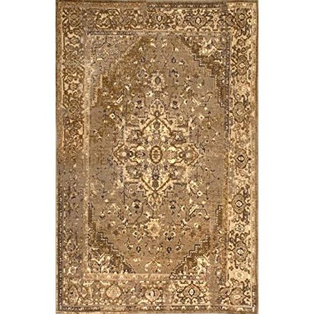 nuLOOM Reiko Vintage Persian Area Rug, 3' x 5', Natural