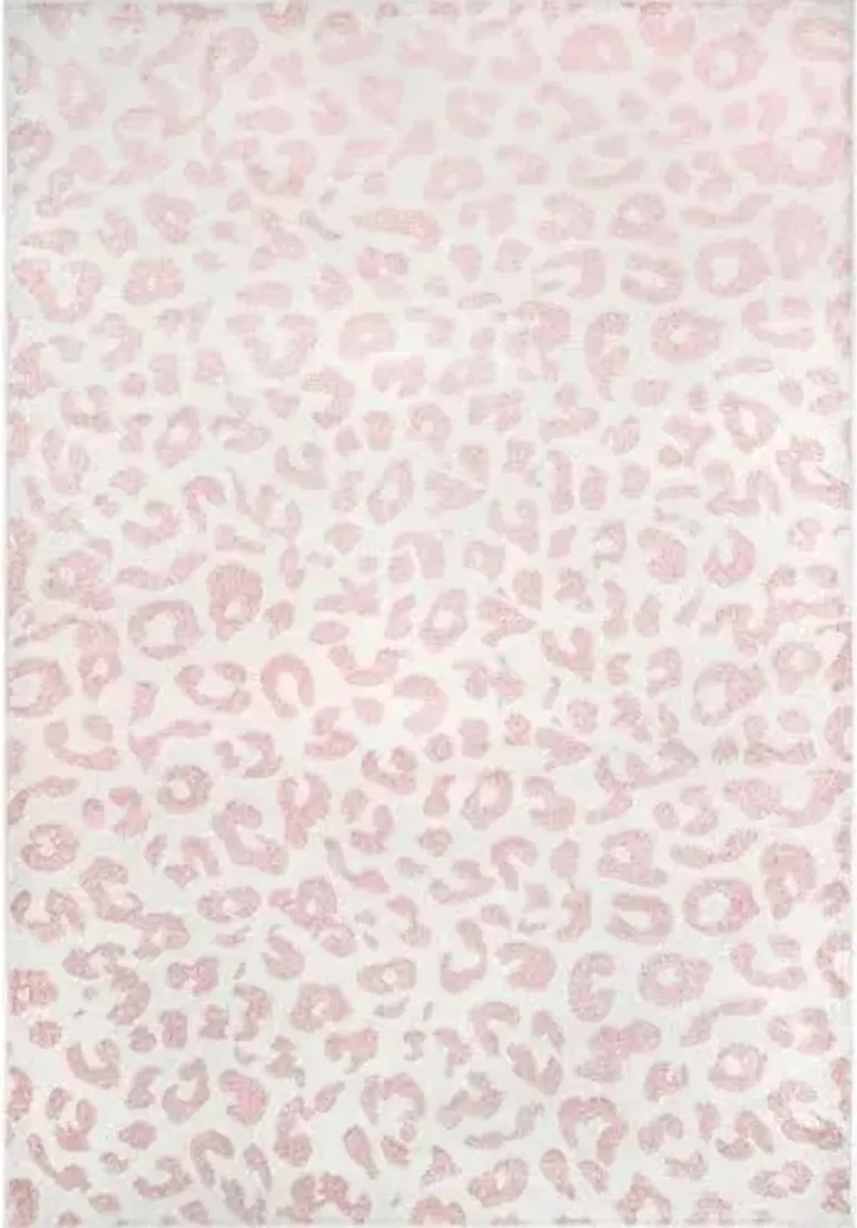 nuLOOM Annette Modern Leopard Print Area Rug, 9x12, Baby Pink