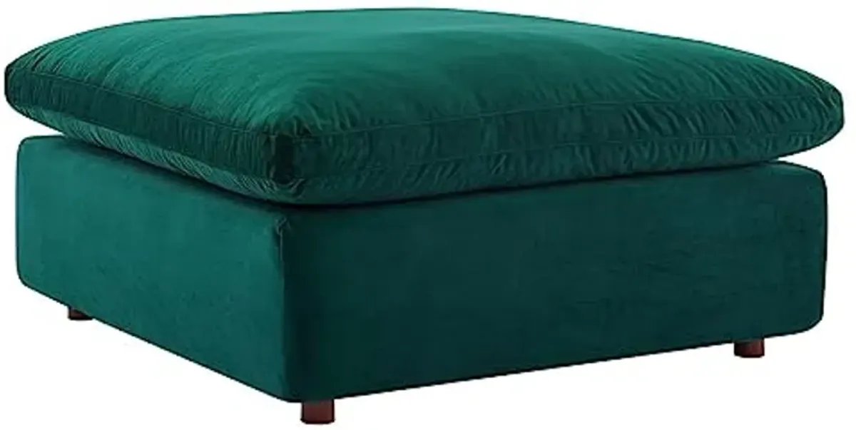 Modway Modular Sofa Commix Down Filled Overstuffed Performance Velvet