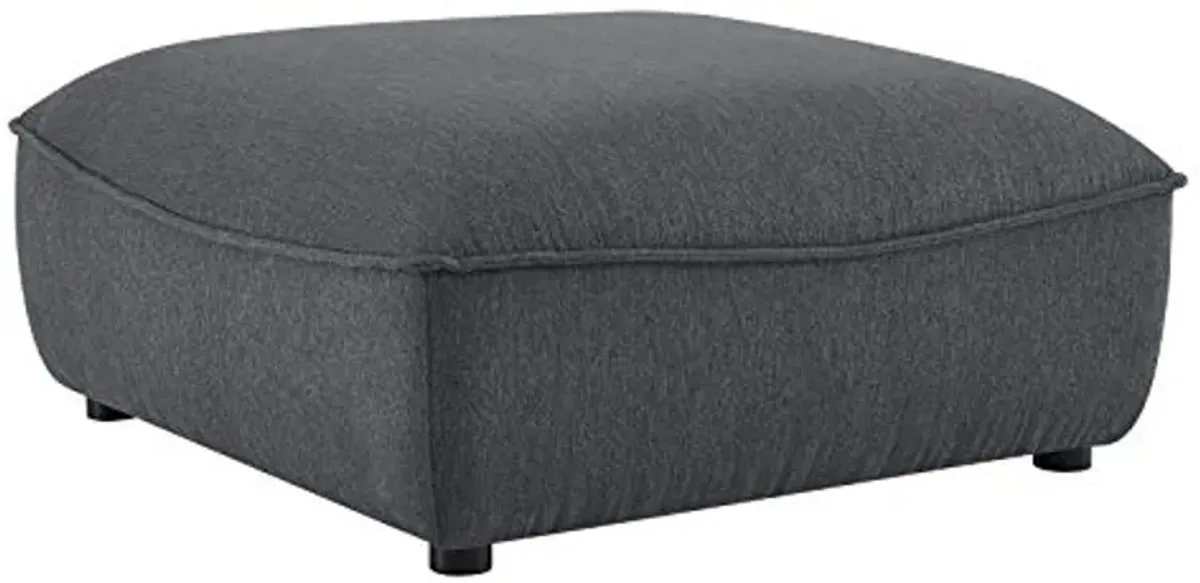 Modway EEI-4419-CHA Comprise Sectional Sofa Ottoman, Charcoal