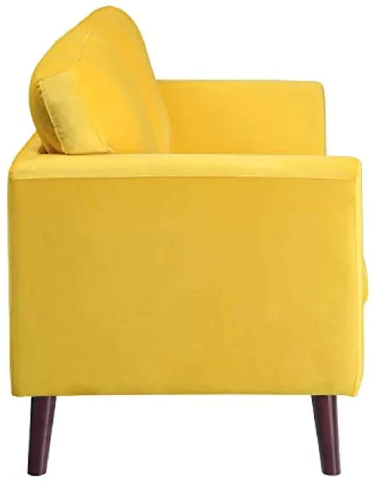 Lexicon Tipton Living Room Loveseat, Yellow