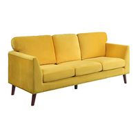 Lexicon Tipton Living Room Sofa, Yellow