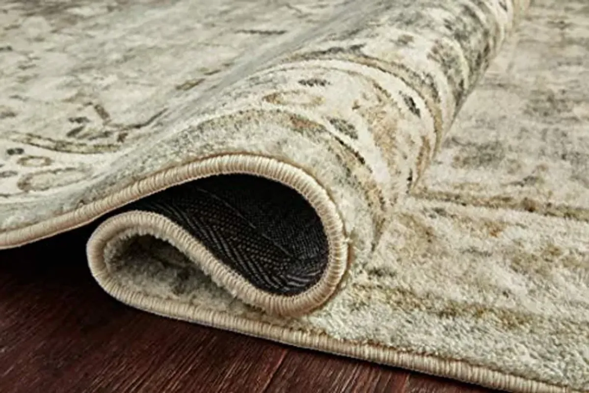 Loloi II Rosette Sage/Beige 2'-6" x 7'-6" Runner Rug