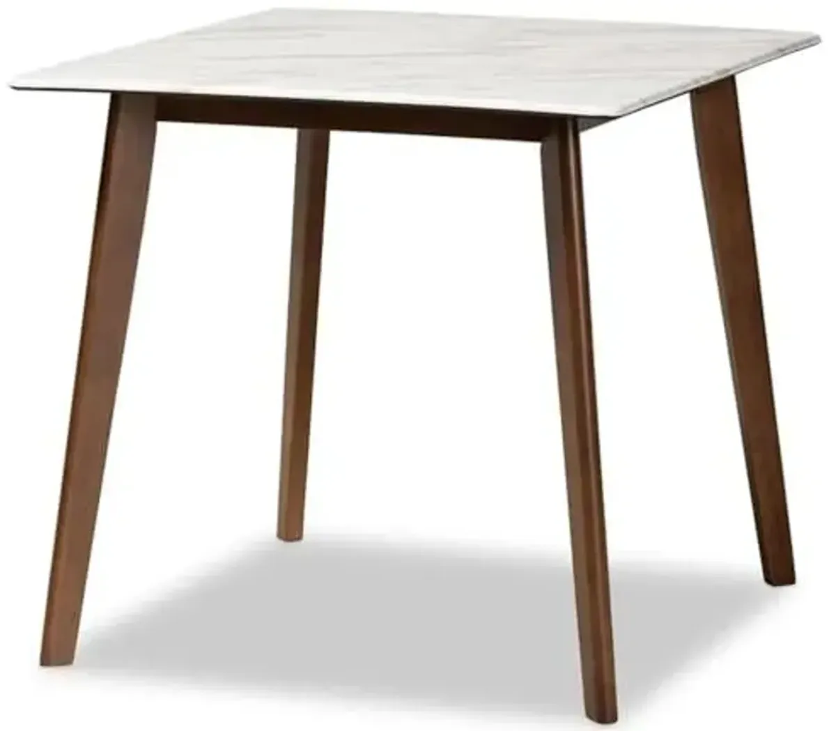 Baxton Studio Kaylee Brown Finished Wood Dining Table